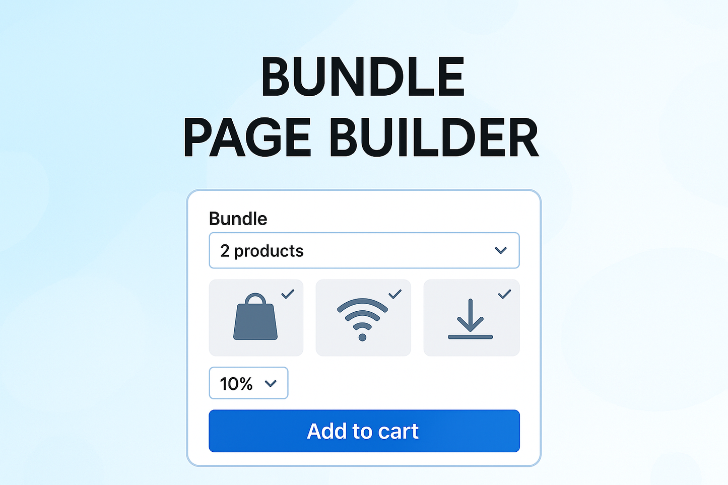 Bundle Page Builder - without app (COMING SOON)